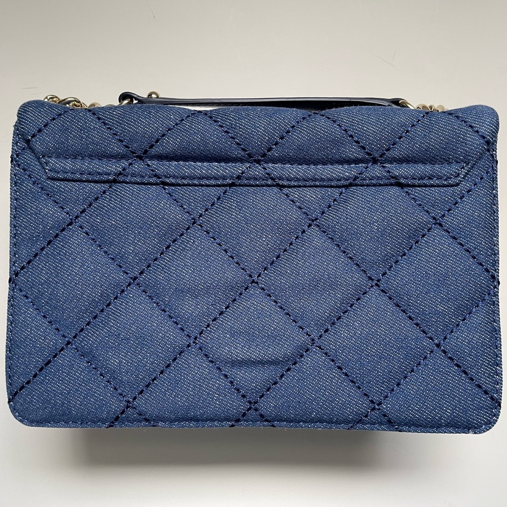 Kate Spade Emerson Place quilted denim vivenna handbag - Picture 5 of 14